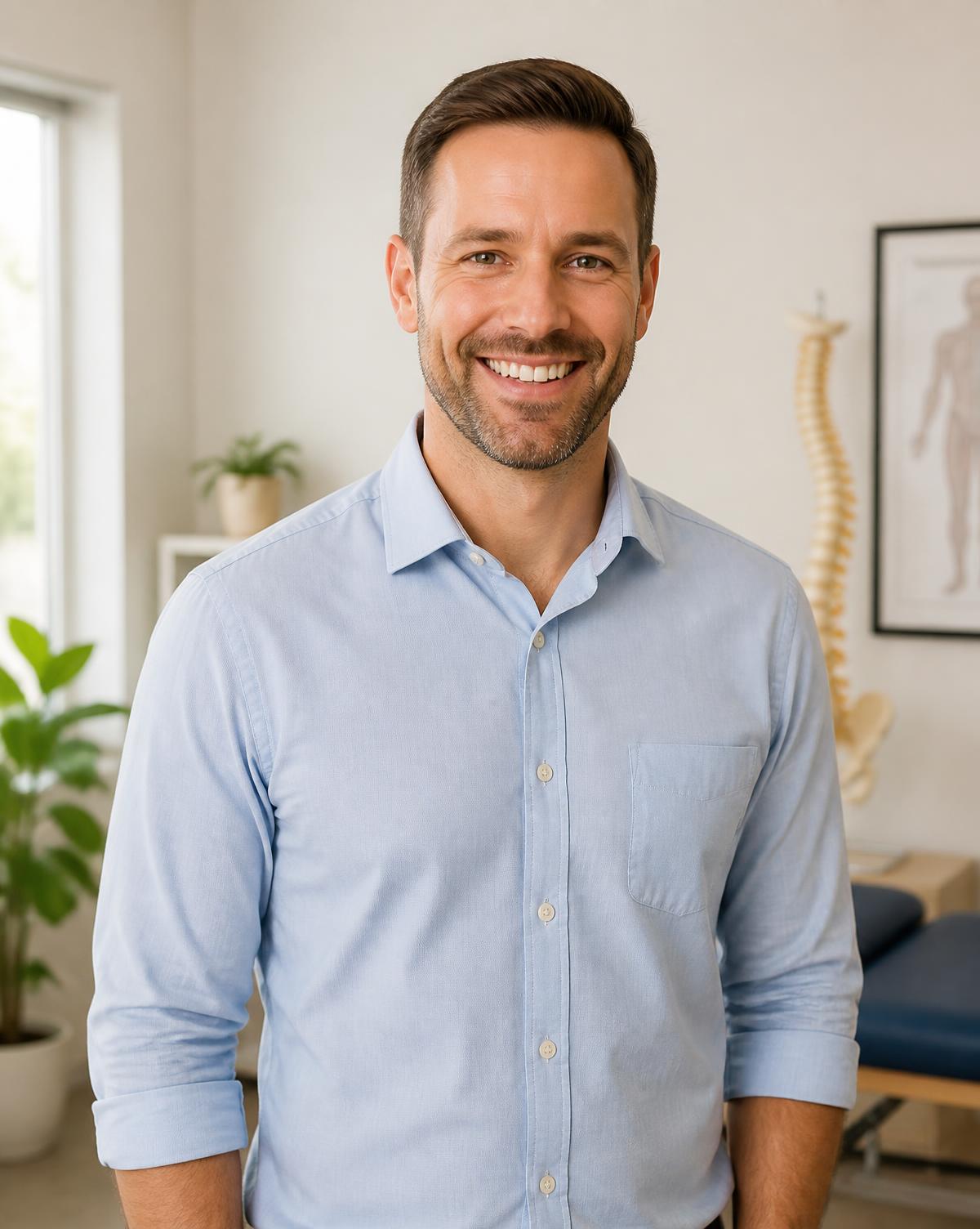 Dr. Bloom, founder and chiropractor at Quantum Chiropractic in Burleson, TX
