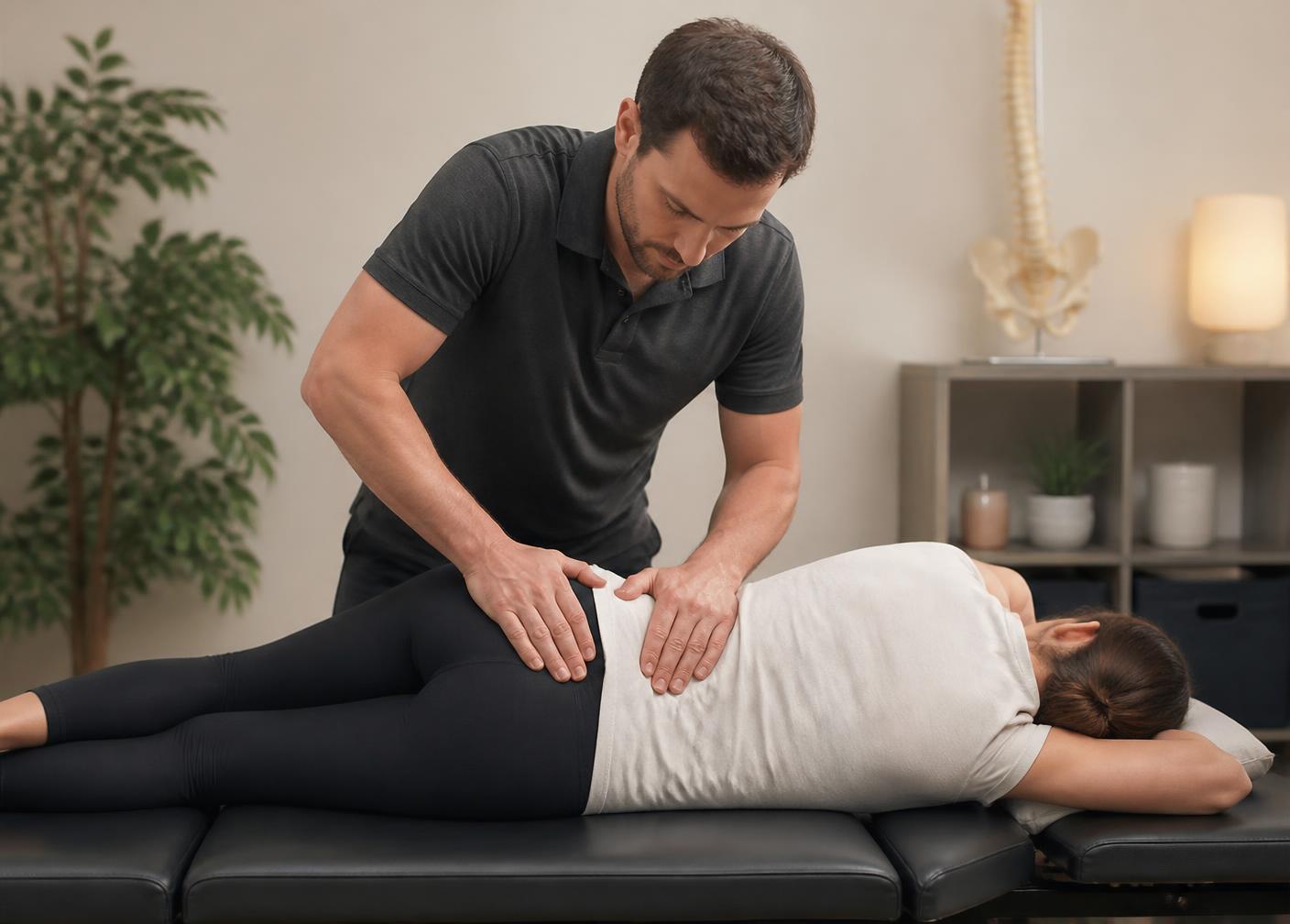 Chiropractic treatment for low back pain and sciatica at Quantum Chiropractic in Burleson, TX